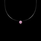 Invisible Fishing Line Necklace Rhinestone Choker