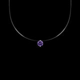 Invisible Fishing Line Necklace Rhinestone Choker