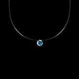 Invisible Fishing Line Necklace Rhinestone Choker