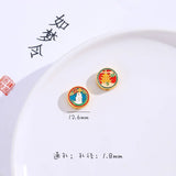 Kids Girl Party Rabbit Moon DIY Bead Charm Bracelet 1PC