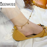 AK509 Fine Jewelry 24KT Beach Anklet Gift
