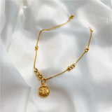 AK512 Fine Jewelry 24KT Anklet for Women