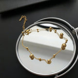 Fine Woman Titanium Steel Anklet