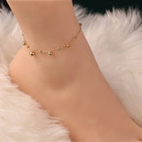 Fine Woman Titanium Steel Anklet