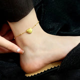 AK805 Titanium Stainless Steel Anklet
