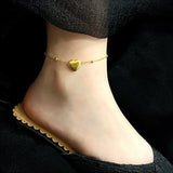 AK805 Titanium Stainless Steel Anklet
