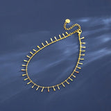Fine Woman Party Gift Titanium Stainless Steel Anklet
