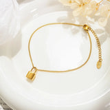 AK808 Fine Woman Girl Titanium Ankle Bracelet