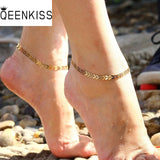Fine Woman Girl Party Wedding Gift Leaves Anklet
