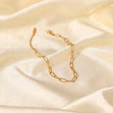 Fine Woman Girl Party Birthday Gift Clip Titanium Anklet