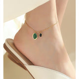 AK815 Titanium Stainless Steel Anklet Gift