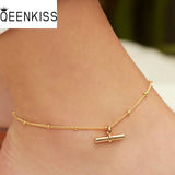 Fine Woman Stainless Steel Ankle