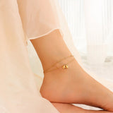 AK819 Fine Woman Girl Party Birthday Wedding Gift Bell Anklet