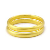 XINJING 24KT Bracelet Bangles for Women - Fine Jewelry Gift