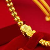 BT512 PIXIU Beads 24KT Bracelet Bangle