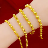 24KT Chain Bracelet for Women Birthday Wedding Gift