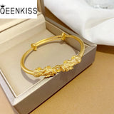 Vintage PIXIU Coin 24KT Bracelet Bangle Fine Jewelry Woman Bride
