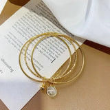 24KT Cat Bells Bracelet Bangle Fine Jewelry Gift