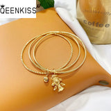 BT5276 Woman's 24KT Angel Bracelet Bangle