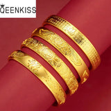 BT5283 Peony 24KT Bracelet Bangle Wedding Party Gift