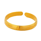 BT5283 Peony 24KT Bracelet Bangle Wedding Party Gift