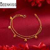 24KT Lily of the Valley Chain Bracelet