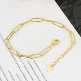 Fashion Woman Girl 18KT Gold Bracelet