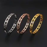 BT817 Titanium Stainless Steel Cuff Bracelet Gift