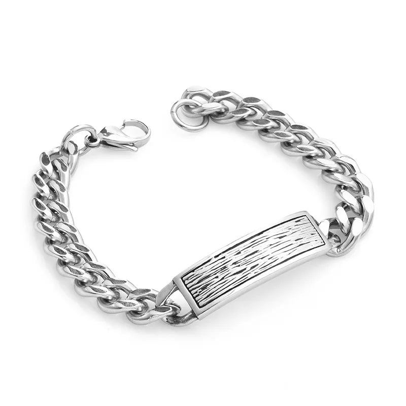 BT827 Titanium Steel Bracelet Birthday Wedding Gift
