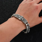 BT828 Men's Hip-hop Cross Star Bracelet