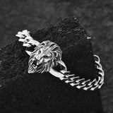 BT829 Titanium Steel Bracelet Men Birthday Wedding Gift Hiphop LittleLion
