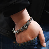 BT830 Demon Cross Titanium Steel Bracelet