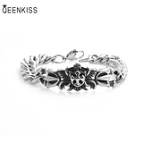 BT830 Demon Cross Titanium Steel Bracelet