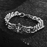 BT830 Demon Cross Titanium Steel Bracelet
