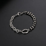 BT841 Titanium Stainless Steel Chain Bracelet