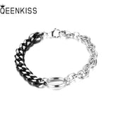 BT841 Titanium Stainless Steel Chain Bracelet