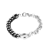 BT841 Titanium Stainless Steel Chain Bracelet