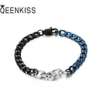 BT843 Titanium Stainless Steel Chain Bracelet