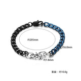 BT843 Titanium Stainless Steel Chain Bracelet