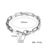BT845 Titanium Stainless Steel Chain Bracelet