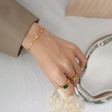 BT856 Cross Titanium Stainless Steel Bracelet