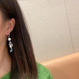 Seahorse Stud Earrings AAA Zircon Fine Woman Gift