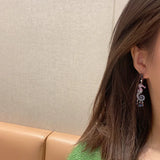 Seahorse Stud Earrings AAA Zircon Fine Woman Gift