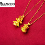 24KT Fortune Bag Pendant Necklace for Women