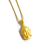 Praying Buddha 24KT Necklace for Women, Mother, Birthday, Wedding
