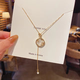 NC721 18KT Star Shell Pendant Necklace
