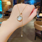 NC721 18KT Star Shell Pendant Necklace