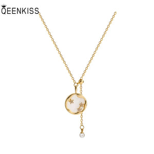 NC721 18KT Star Shell Pendant Necklace