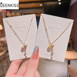 NC785 18KT Pendant Necklace Calabash Tassel Gift