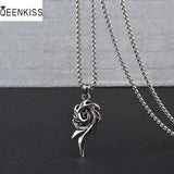 Phoenix Flame Hip-hop Titanium Steel Necklace